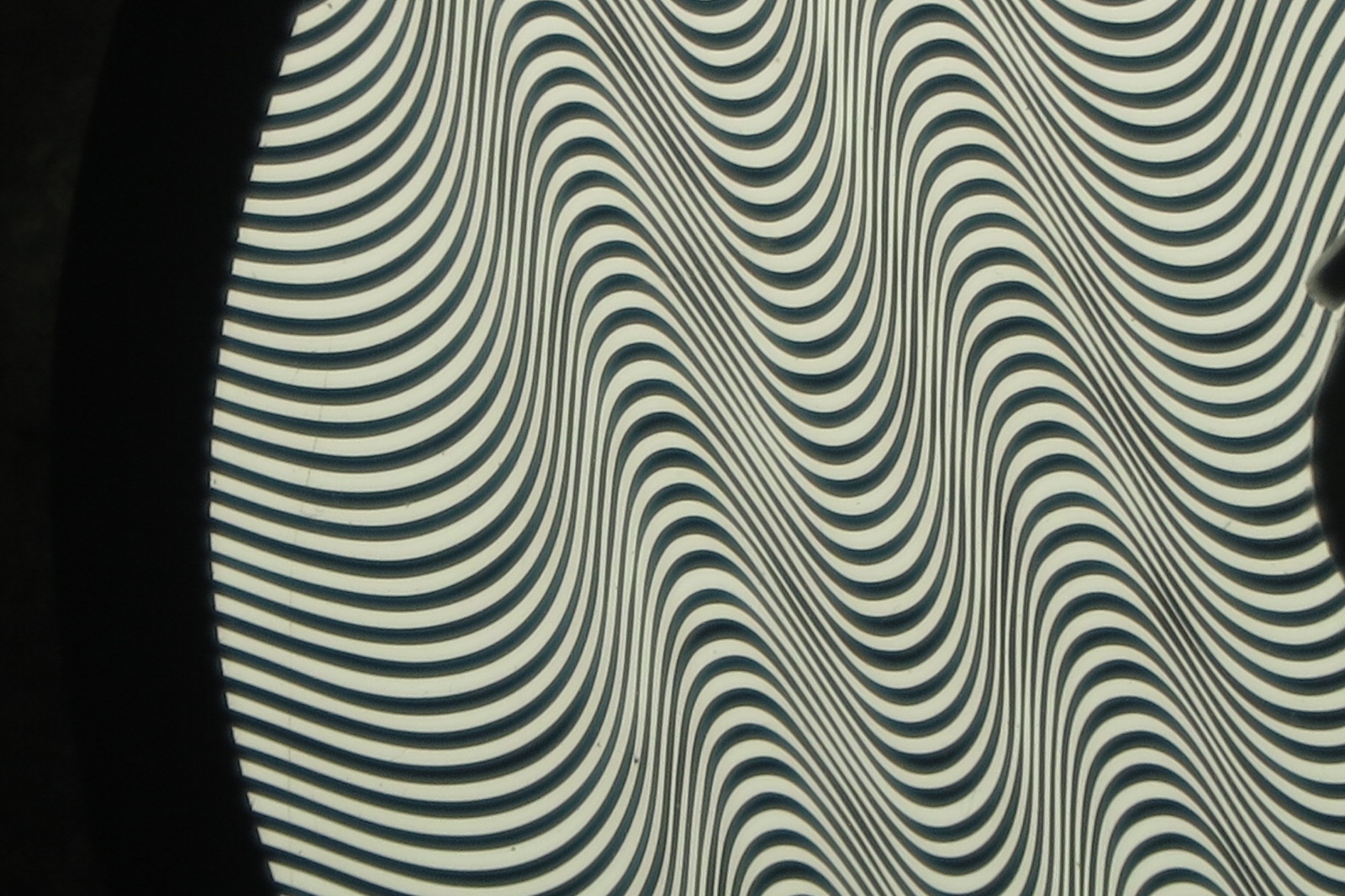 wavy lines 6 inch wheel